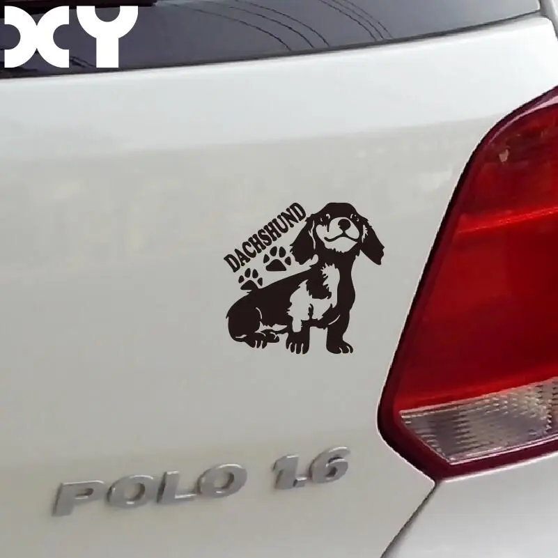 

Dachshund Waterproof Car Stickers Motorcycle Stickers Decals Bumper Stickers For Car Accessories Drop Shipping