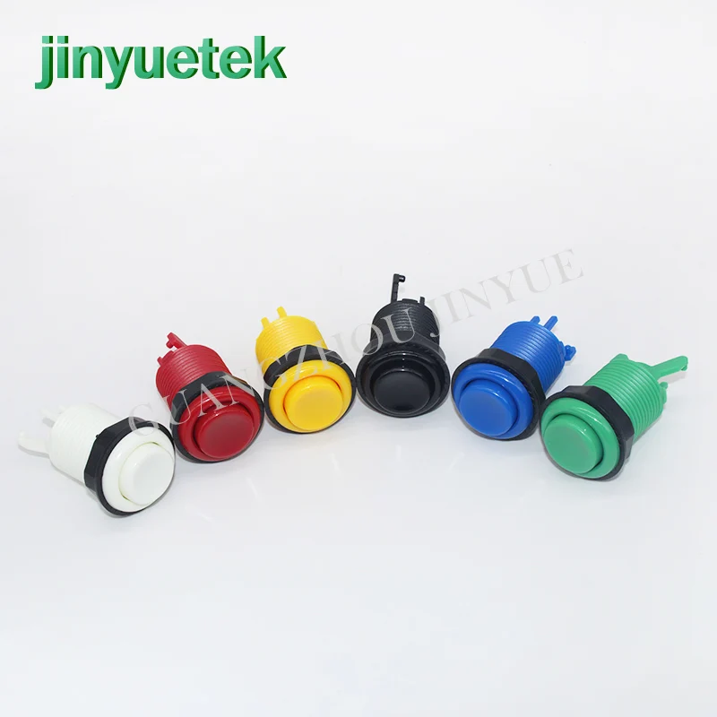American Style Push Arcade kit Buttons with Microswitches 33mm Mounting Hole Long Button for arcade Games Parts | Спорт и