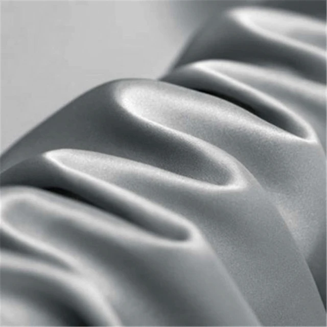 Satin Grey Fabric Wholesaler - Stretch Cotton Lycra Satin Fabric  Manufacturer