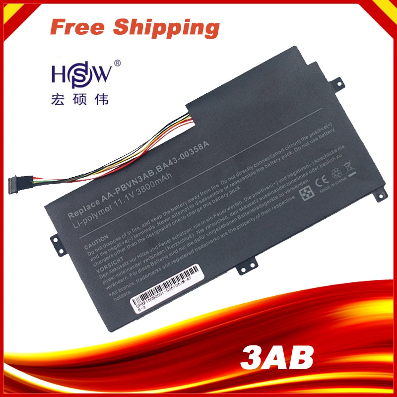 Аккумулятор HSW для ноутбука Samsung ATIV Book 4 470R5E 3370R4E 3370R5E 5510R5E NP370R4E NP370R5E NP370R5e NP450R4V NP450 |