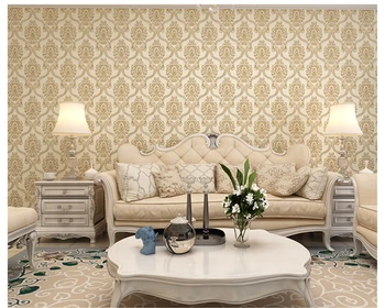 

Beibehang wallpaper for walls 3 d Deluxe Living Room Bedroom 3d Wallpaper Simple European Stereo Wallpaper Roll papel de parede