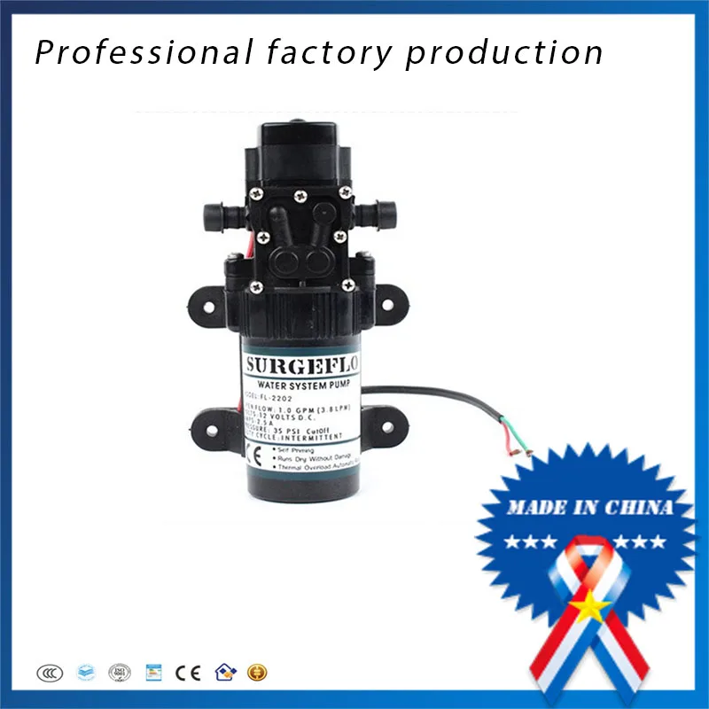 

FL-2202 12V DC Mini Submersible water Pumps Diaphragm Pump 20m lift