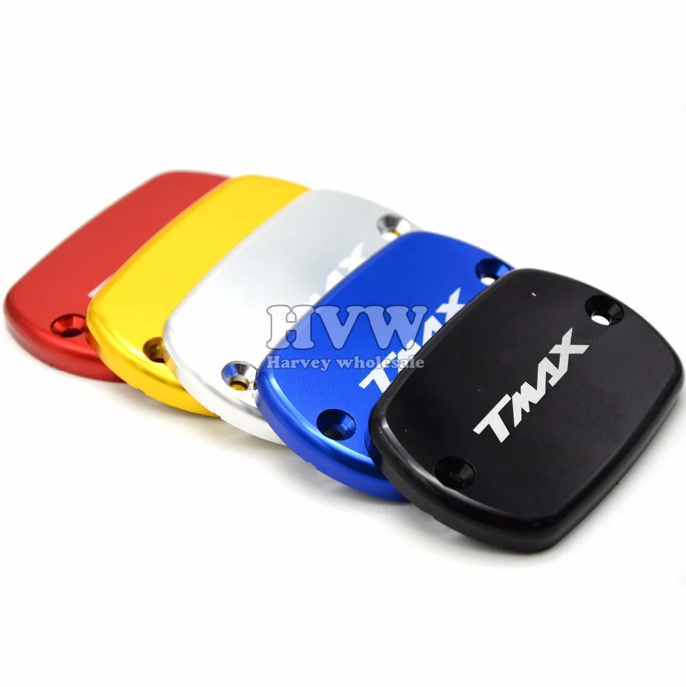 Motorcycle CNC Brake Fluid Reservoir Cap Cover For YAMAHA T-MAX530 2010-2014 2013 T-MAX5002008-2011 2009 2010 TMAX MAX 530 500 motorcycle cnc front brake fluid reservoir cap cover for yamaha t max 530 500 tmax530 xp530 2012 2016 tmax500 xp500 2008 2011