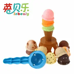 Пластик ролевые игры унисекс мороженое стек кухня игрушка развития и образования игрушечные лошадки для детей обувь девочек