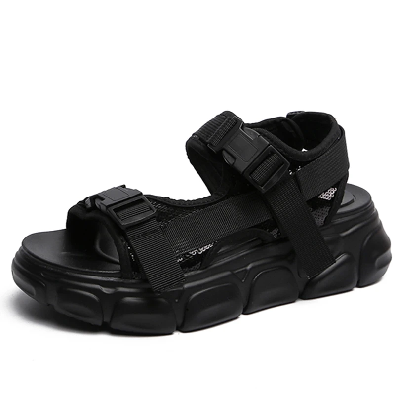 RASMEUP Women Chunky Sandals 2019 Fashion Summer Women Platform Shoes Comfortable Casual Woman