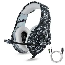 Ihens5 камуфляж PS4 игровая гарнитура шлем геймер наушники с микрофоном объем Управление для портативных ПК Новый Xbox One мобильного телефона