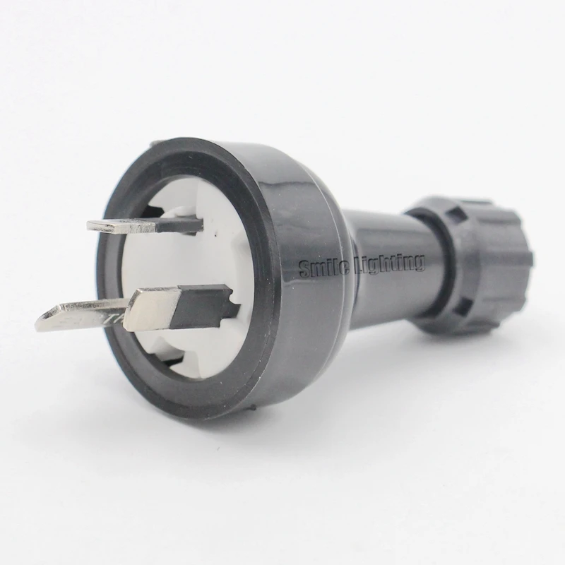 

Rewirable Australian 3 Prong Plug Screw Connection Plug Industrial Vintage Style Rewire Plug DIY Assembled