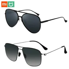 Новые Xiaomi Mijia классические квадратные солнцезащитные очки/про нейлон поляризованные/Пилот солнцезащитные очки для наружного путешествия мужчины женщины Анти-УФ без винтов
