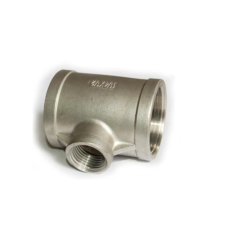 Free Shipping 3 4 1 2 3 4 Female Tee Threaded Reducer Pipe Fittings F F F Stainless Steel Ss304 Pipe Fittings Aliexpress