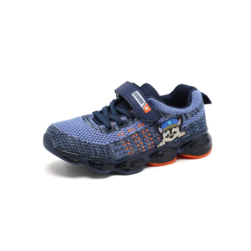 BEILAMIUMAN Spring Autumn New Children Shoes Spider-man Flasher Fashion Sports Sneakers For Kids Sport USB Light Boys | Детская одежда