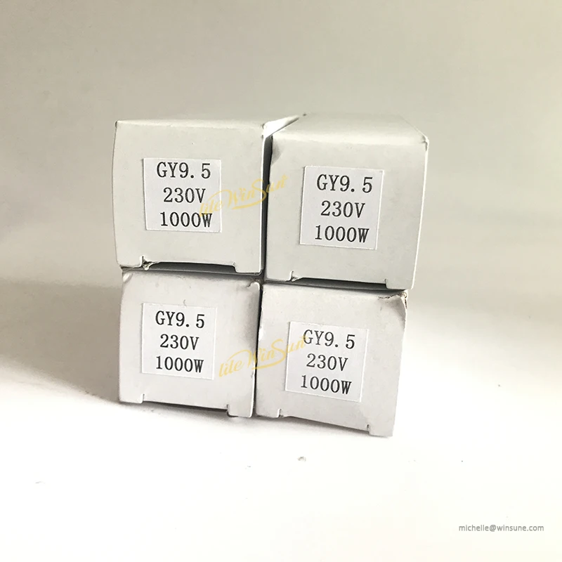 Litewinsune Бесплатная доставка 300 Вт 500 650 1000 GY9.5 3200K 230 в 120 ТВ студийное освещение