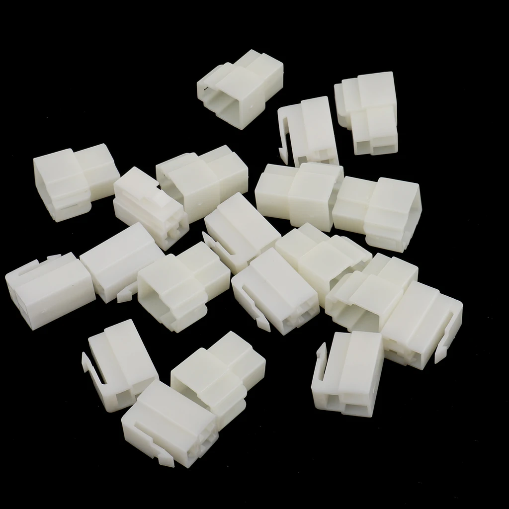 10 Kits Car Male Female 3 Way Pin 6.3mm Locking Connectors Plug Socket