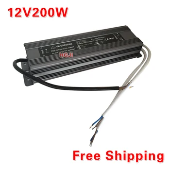 

Lighting Transformers 12v200w switching power supply waterproof transformer led driver 200w outdoor IP67 transformer DC12V