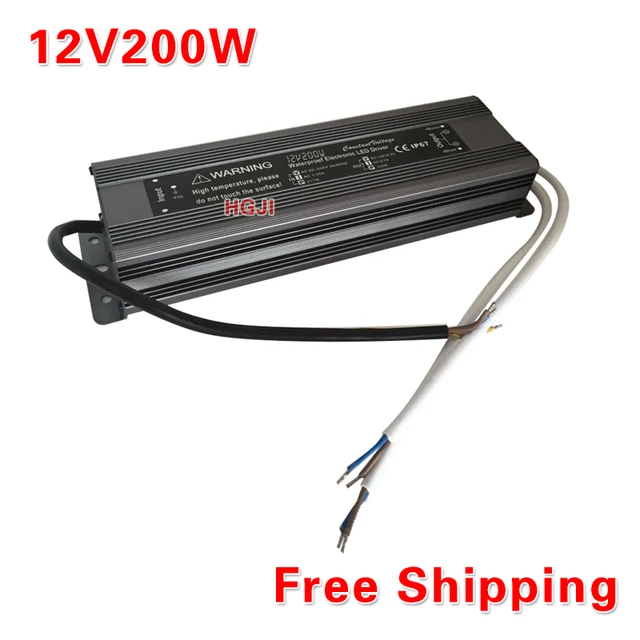 lighting transformers 12v200w switching power supply waterproof