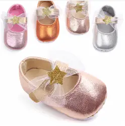 Модная одежда для детей, Детская мода Обувь младенческой мягкая подошва Обувь для малышей Обувь для девочек принцесса Обувь