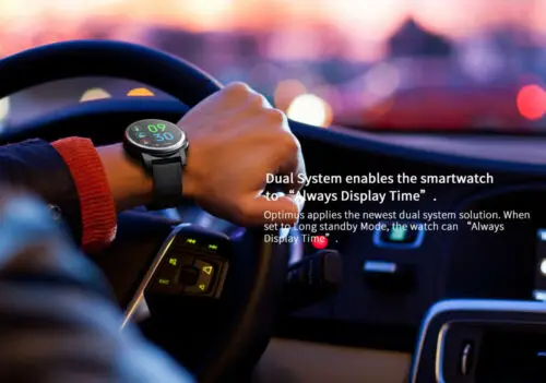  Kospet Optimus Pro 4G Smart Watch 8.0MP Camera 3GB+32GB Dual System GPS Android Heart Rate Fitness 