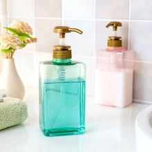 Портативный диспенсер для мыла мл 600 PET материал шампунь лосьон душ насос бутылочки Ванная комната жидкости мыло путешествия мыло диспенсер