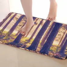 Лес Стиль Ванная комната Коврики, забавные Нескользящие Для ванной Коврики, Занавески для душа Интимные аксессуары, Коврики Чинг вашей душе Шторы