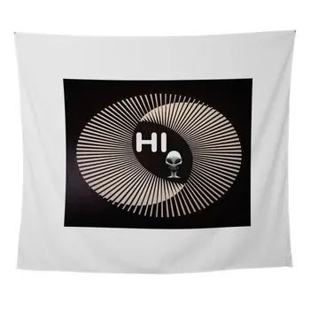 

ALIEN HELLO Wall Tapestry for Wall Decoration Fabric Hanging Wall