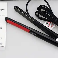 Утюжок ЖК-дисплей цифровой контроль температуры выпрямители антистатические турмалин Керамический выпрямитель для волос