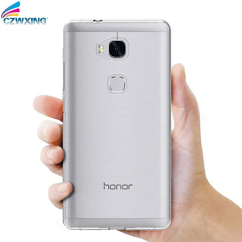 Huawei Honor 5X силиконовый прозрачный футляр из ТПУ чехол для телефона для huawei GR5 GR 5 KII-L21 KII-L22 KII-L05/Honor 5x x5 5 X KIW-L21