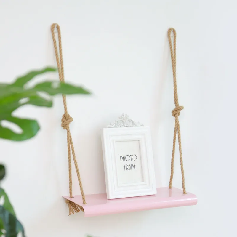 الحديد خمر وجيزة جدار تخزين رفوف تخزين المنزل الديكور الجدار شنقا صندوق تخزين زهرة وعاء كتاب مجلة رفوف التخزين