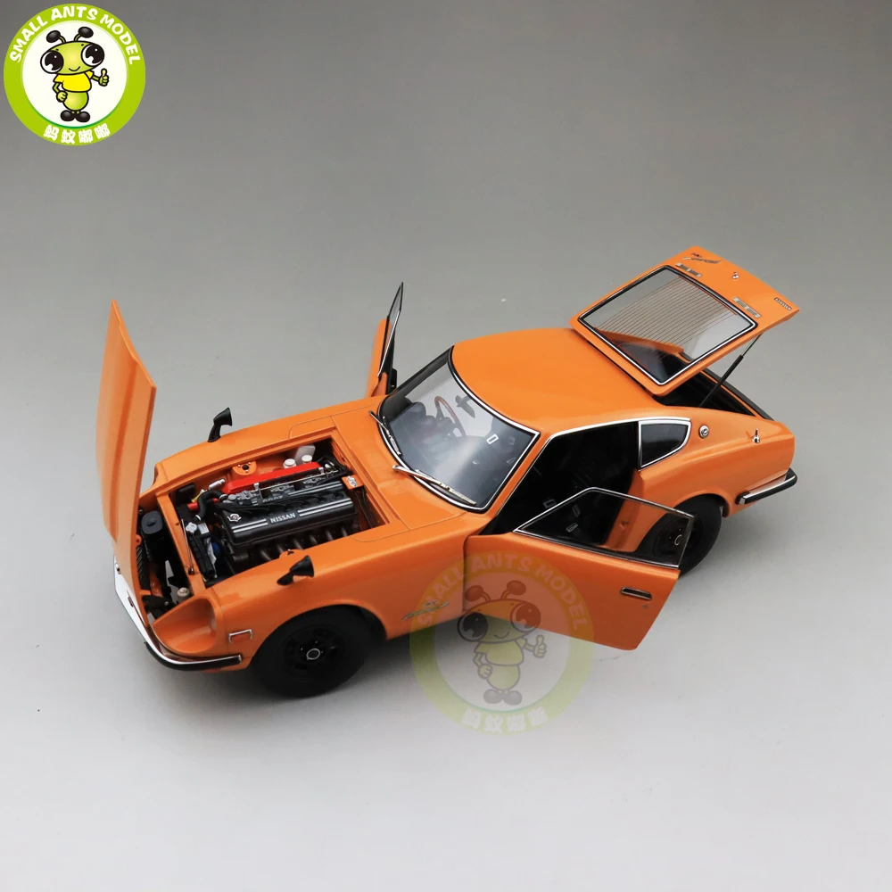 1/18 Autoart 77436 1969 NISSAN Fairlady Z432 PS30 Diecast Model Car Toys Boys Girls Birthday Gift Orange