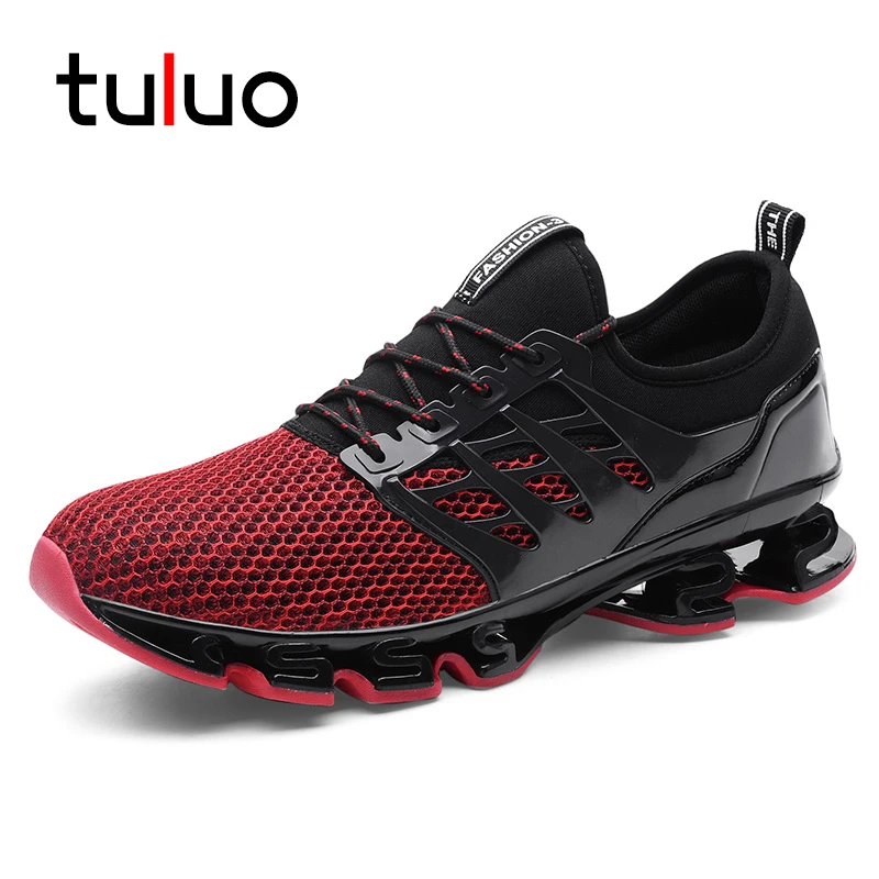

TULUO New Sneakers for Men for Women Outdoor Walking Jogging Trainer Breathable Mesh Lace-up Running Sport Shoes Big Size 36-48