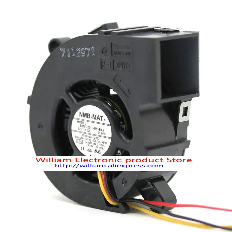 NewOriginalNMB5020BM502004WB4912V024A5CMprojectorfanturbo