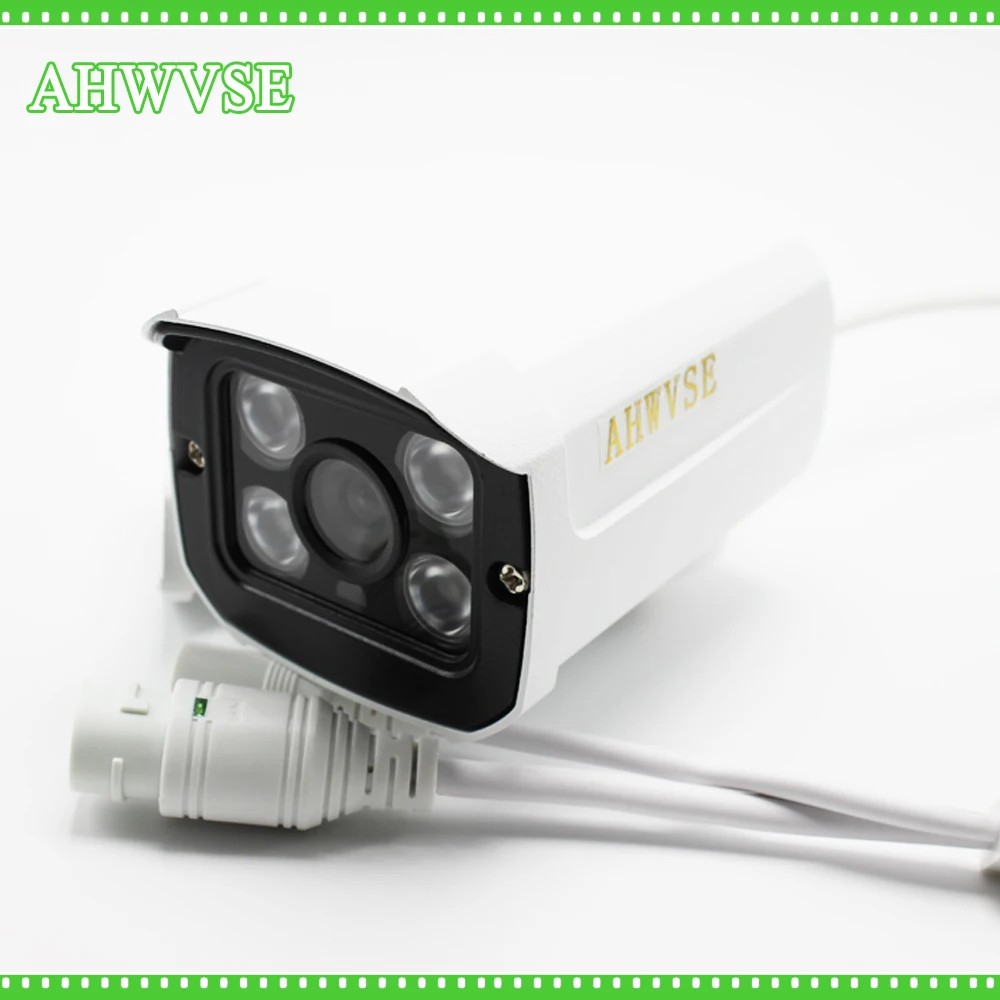 

AHWVSE H.264 HD 2MP 1080P IP Camera POE Outdoor IP66 Network 1920*1080 Bullet Security CCTV Camera P2P/ONVIF Night Vision