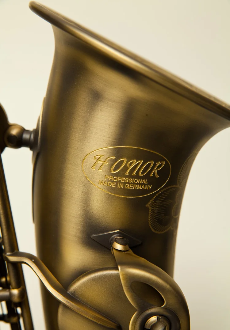 Buy German Honor HR 750 Antique Copper Simulation Brushed Eb Saxophone Alto Sax