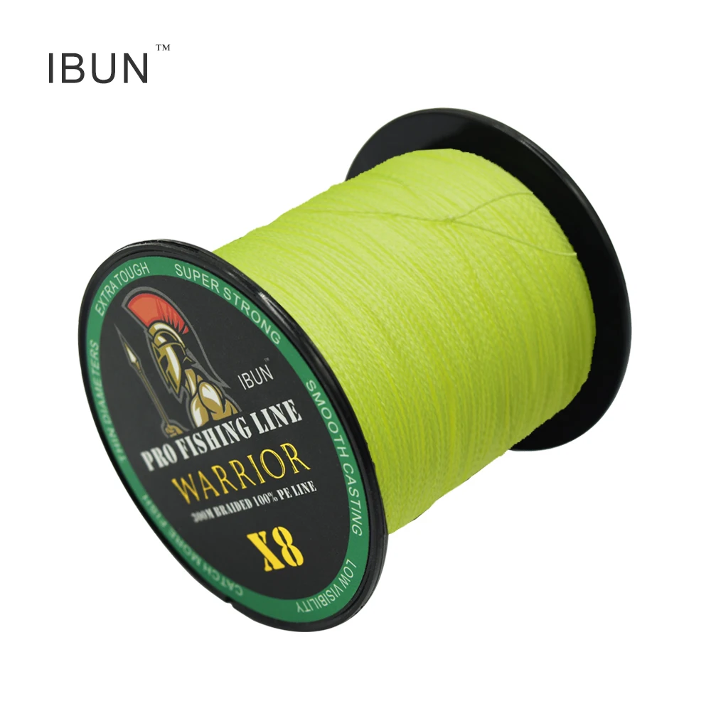 IBUN 300m 8 Strands Fishing Line Fine Braided PE Lines in Fishing Lines from Sports