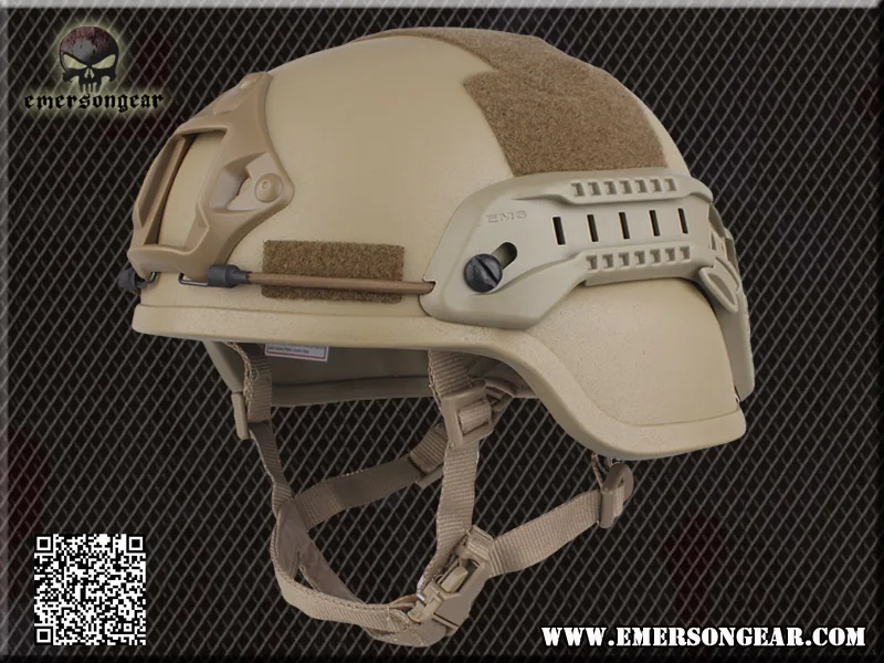 Emersongear ACH MICH 2000 Шлем специальное действие версия Тактический военный страйкбол шлем EM8978 - Цвет: DE