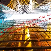 Алюминиевый экстерьер двойное стекло фасадный занавес стены изоляции здания системы от китайского поставщика