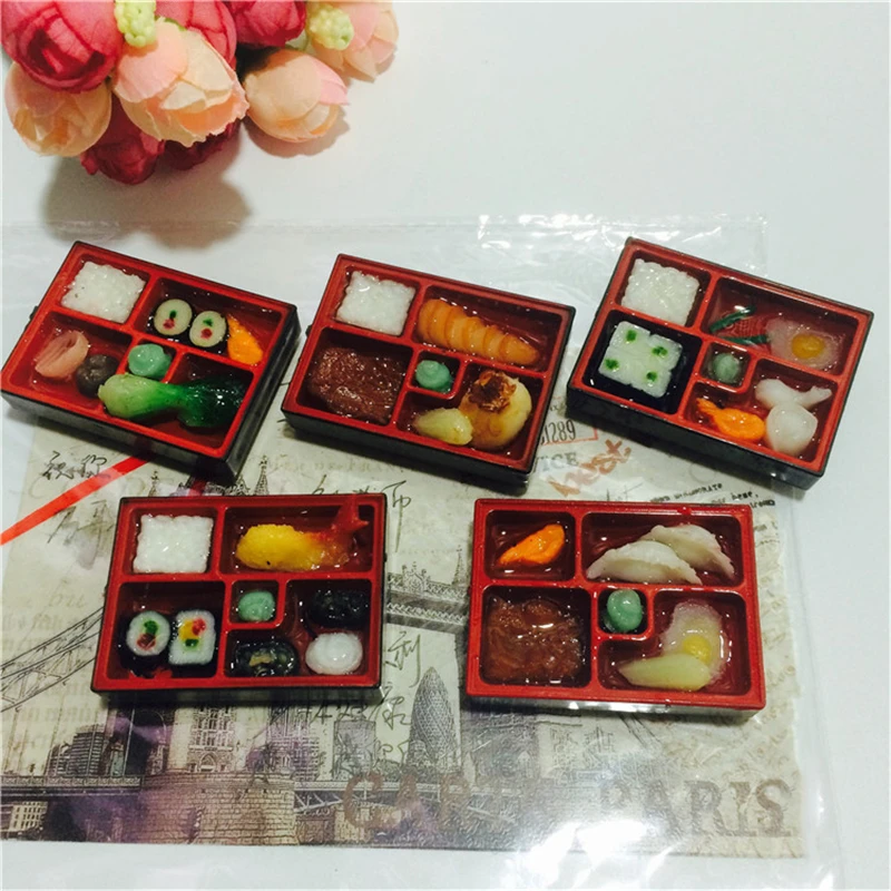 Lychee Life Artificial Sushi Fridge Magnets Japanese Food Refrigerator Magnetic Sticker Home Decoration Travel Souvenirs