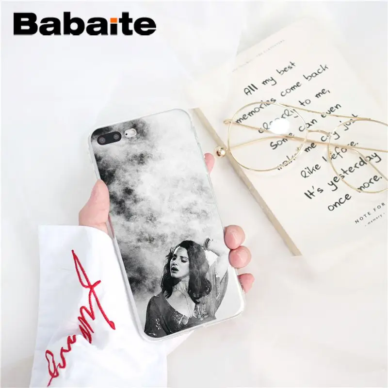 Babaite Lana Del Rey TPU Мягкий силиконовый чехол для телефона iPhone X XS MAX 6 6S 7 7plus 8 8Plus 5 5S XR 10 Чехол - Цвет: A15