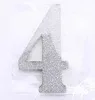 Bluehat with Silver4 Милые золотые шляпы для вечеринки по случаю Дня рождения ручной работы, шапка принцессы, блестящие украшения с кружевом для детей, Детский декор для вечеринки в честь Дня Рождения - Цвет: Bluehat with Silver4