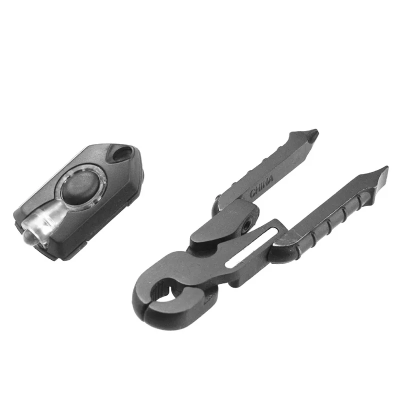 

50pcs/lot MIni EDC Multifunction Pliers Stainless Folding Multi-use Screwdriver Outdoor Survive 9 in1 Tool Black