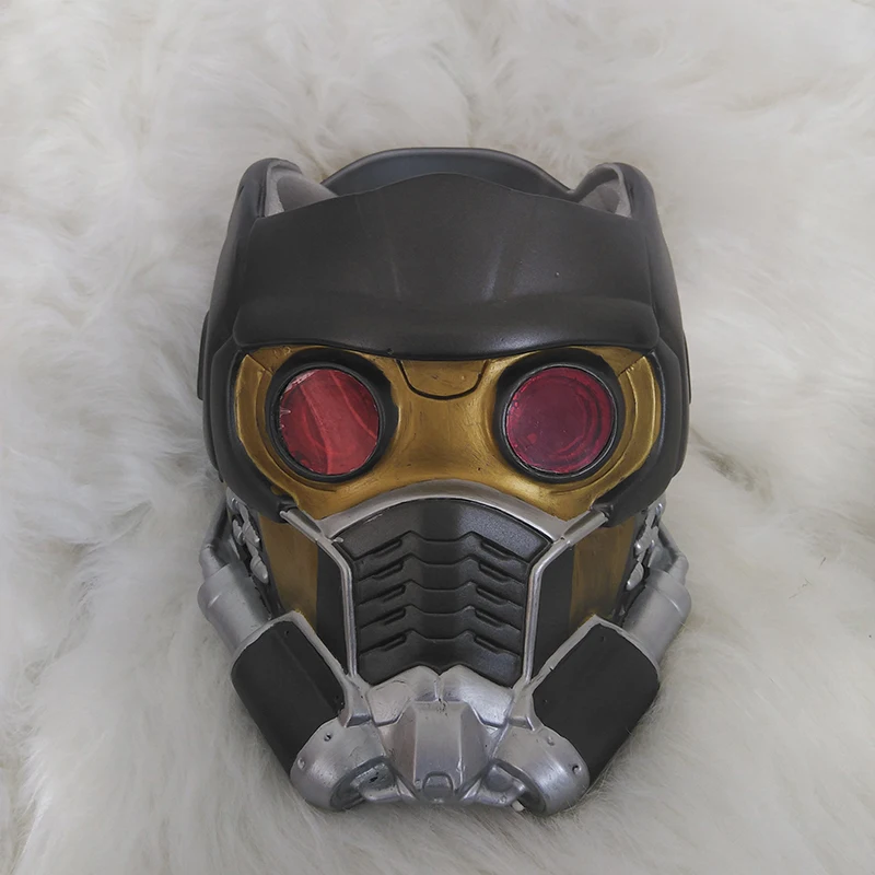 

2017 Guardians of the Galaxy 2 Cosplay Mask Star Lord Peter Jason Quill Mask PVC Fabric Type Adult Cosplay Prop Costume Helmet