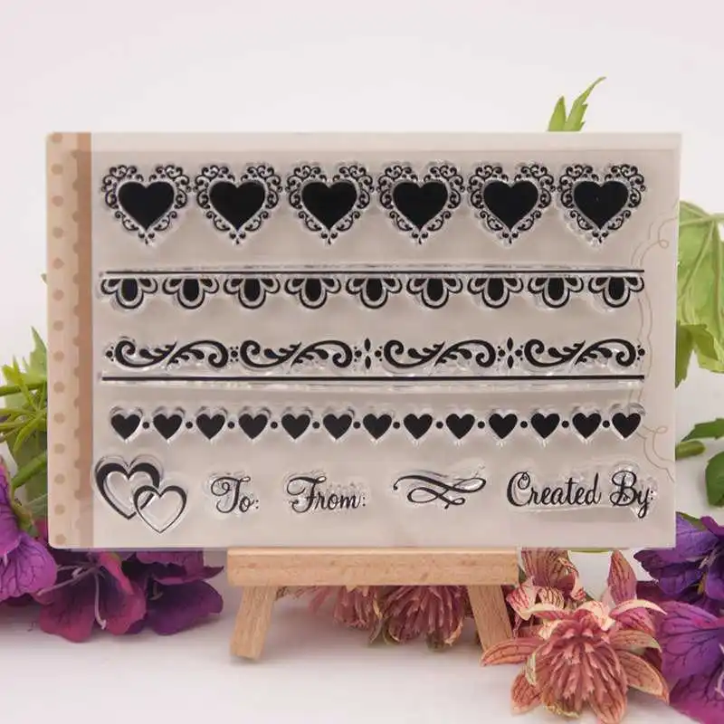 Fresh 33 Border Stamps For Card Making