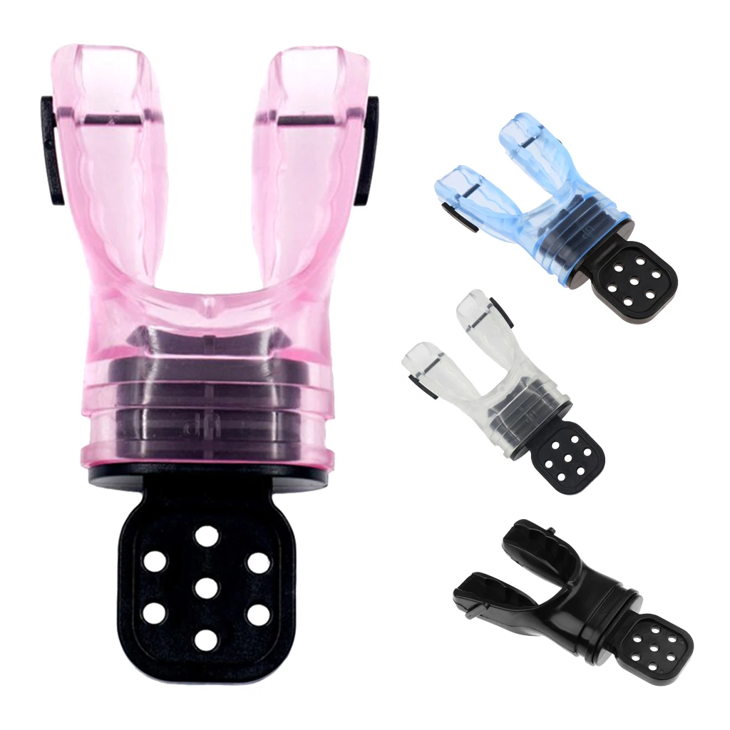 

1 Pcs Silicone Scuba Diving Dive Snorkel Regulator Octopus Safety Standard Moldable Bite Mouthpiece Regulator Clear