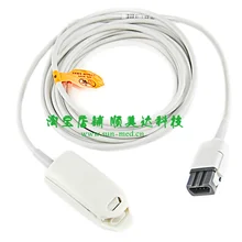 Совместимый GE Ohmeda OXY-F4-MC пальцевая прищепка для взрослых Spo2 Сенсор для TruSat пульсоксиметр TruSignal монитор пациента для 6051-0000-191