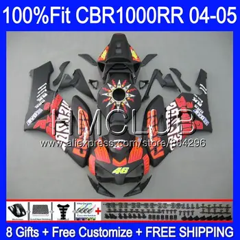 

Injection Body For HONDA CBR 1000RR CBR1000 RR 04 05 Matte Repsol 72HM.4 CBR1000RR 04 05 CBR 1000 RR 2004 2005 OEM Fairing kit