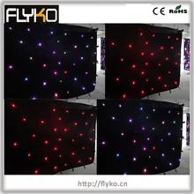 3x4 м четыре цвета звезда занавес 18 шт/sq led сценический фон звезда занавес