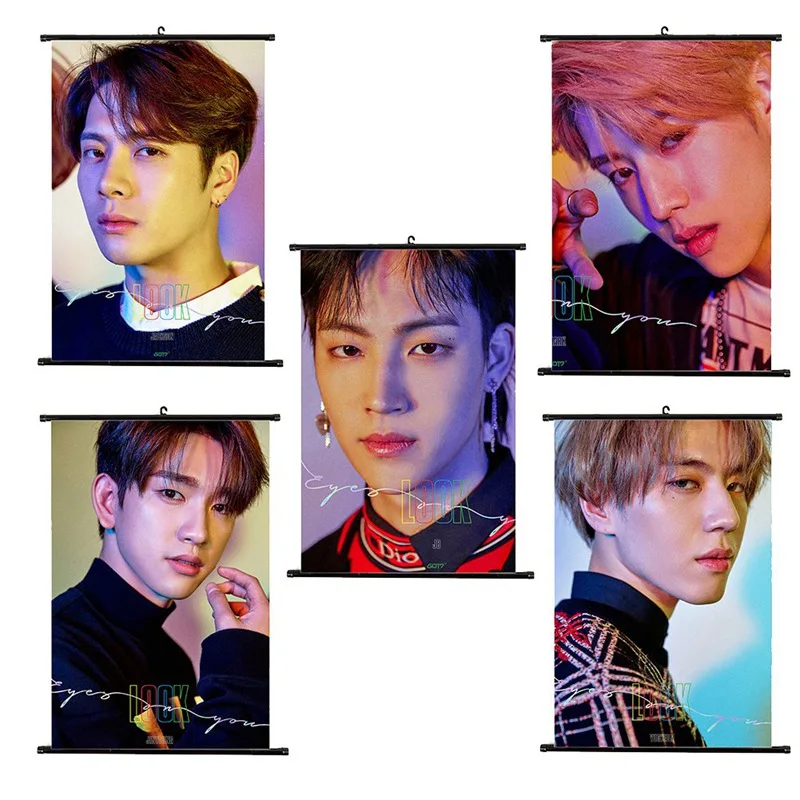 

GOT7 Eyes On You Reel-GOT7 Paintings Canvas Painting Art Print Picture Poster GOT7 Star For Kids Stationery Fans Support