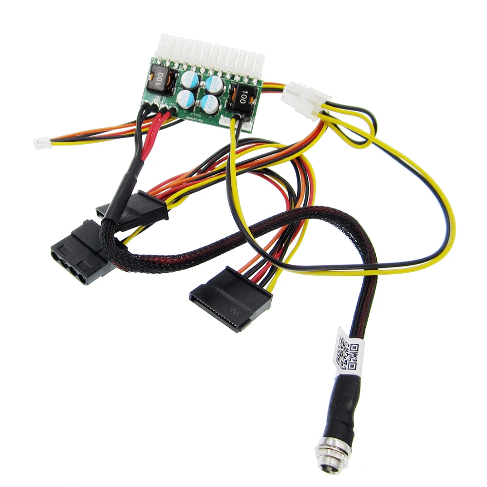 

High quality PCI-E 6Pin input 12V 250W DC-ATX-250W 24Pin PICO ATX Switch PSU Power Supply Module ITX Z1