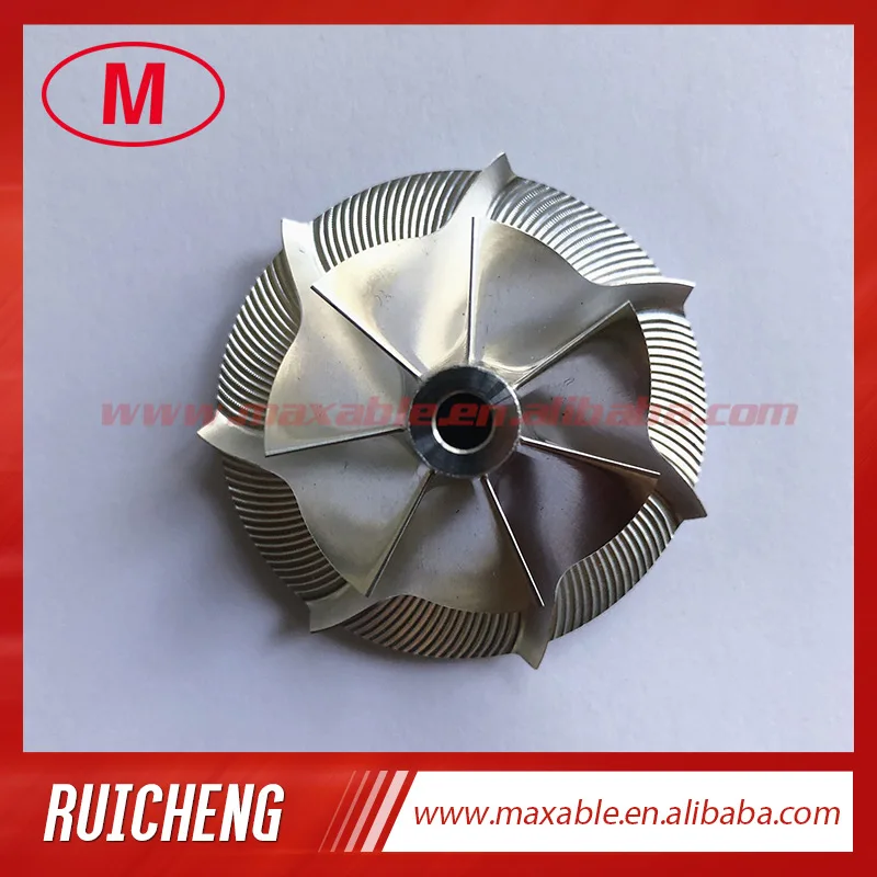 GT12 30.00/44.01mm 7+0 blades high performance Reverse turbocharger billet/milling/aluminum 2618 compressor wheel | Автомобили и