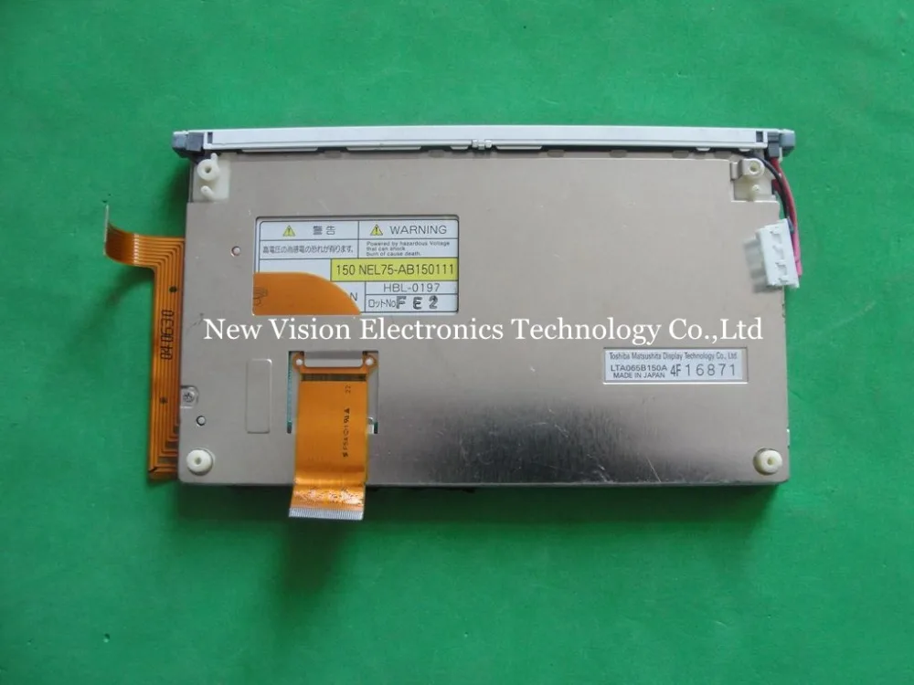 

LTA065B150A TFD65W40 NEL75-AB150111 Original A+ Grade 6.5 inch LCD Screen Display with Touch Screen