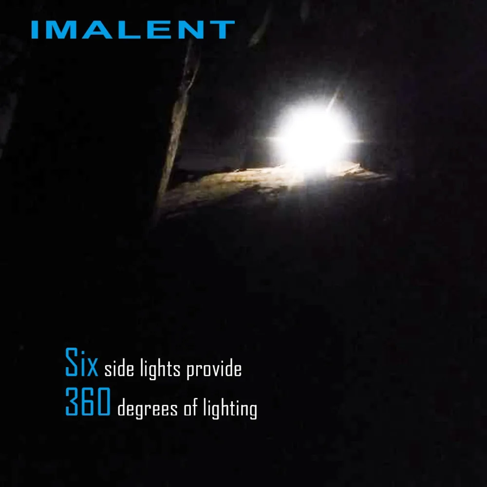 IMALENT MS12 светодиодный фонарик CREE XHP70 53000 люмен, водонепроницаемая вспышка с Умной зарядкой для наружного поиска