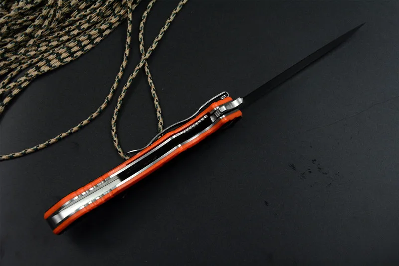 Y-START дятел LK5020 Флиппер складной нож шариковая подшипниковая шайба 440C Лезвие G10 Ручка Открытый Кемпинг карманный нож для охоты